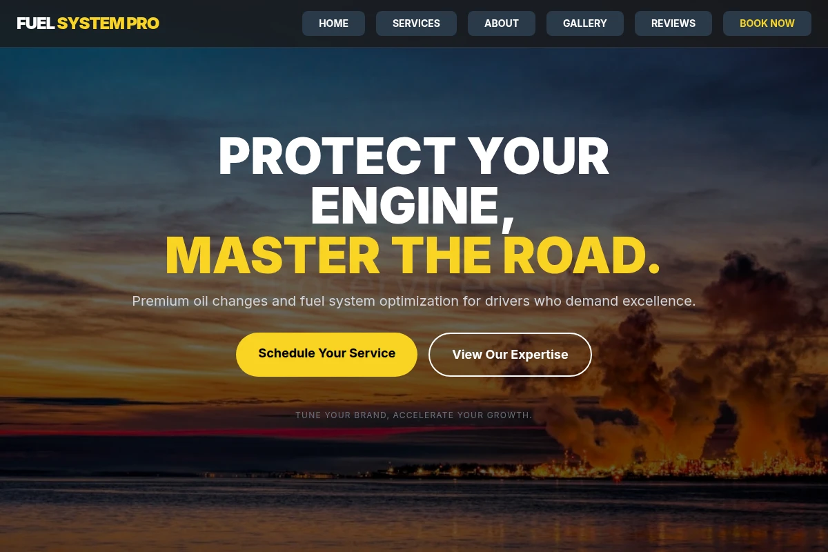 Fuel System Pro Oil Change
